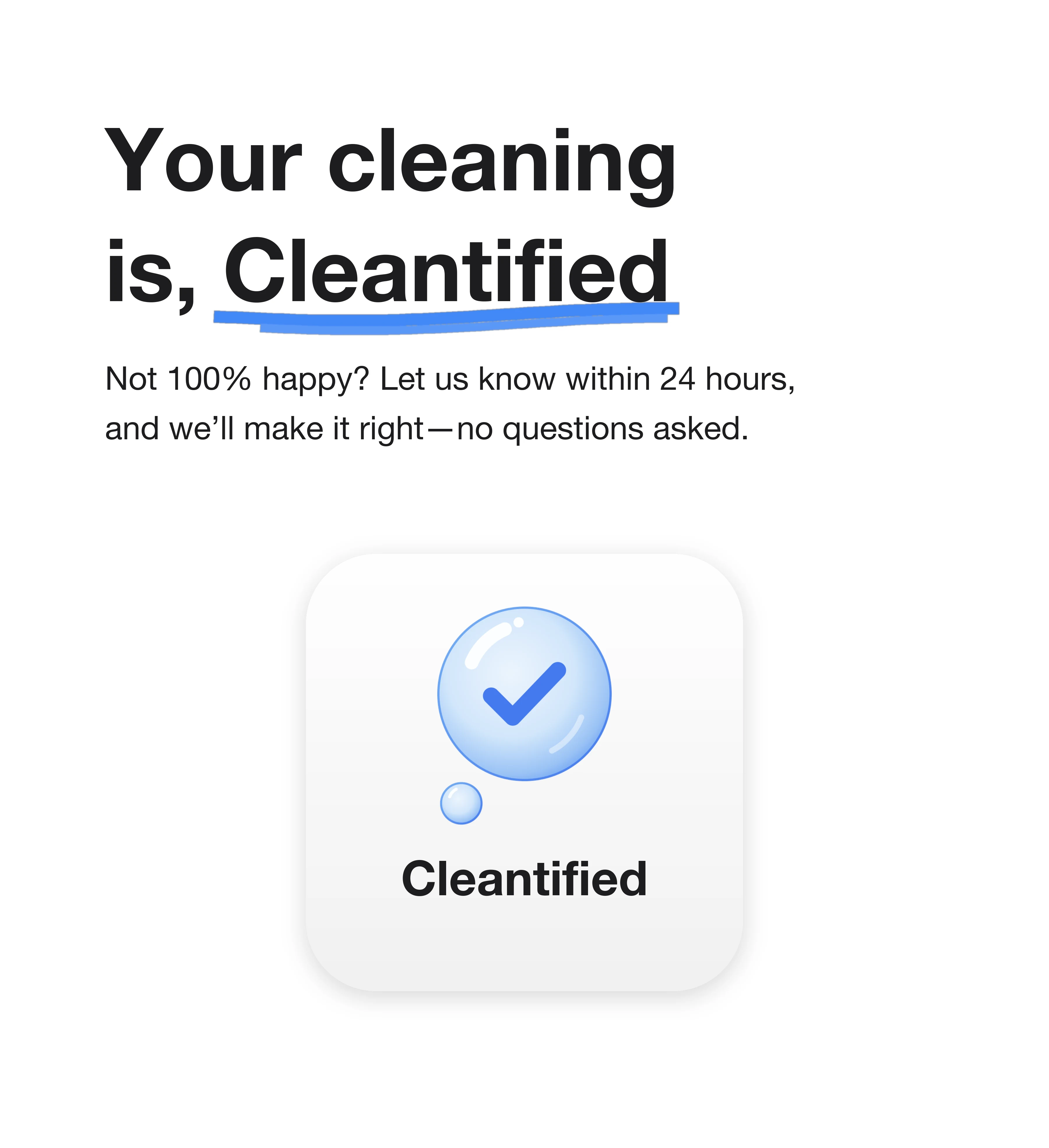 Cleantified